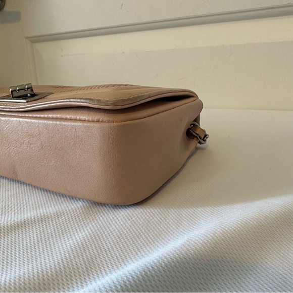 Valentino Alice Beatriz Rose Leather Chain Crossbody Bag - Picture 7 of 11